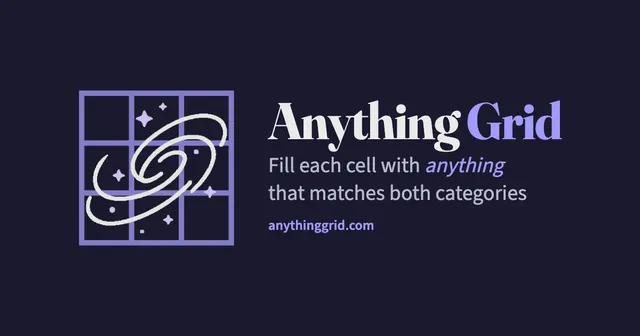 Anything Grid 공식 소개 이미지