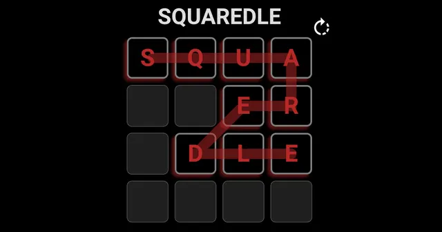 Squaredle 공식 소개 이미지