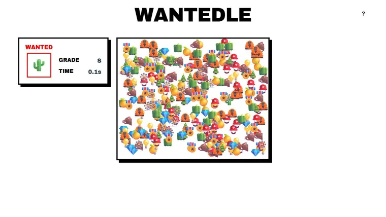 Wantedle 공식 사이트 화면