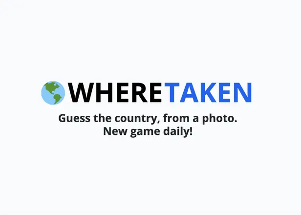 WhereTaken 공식 소개 이미지